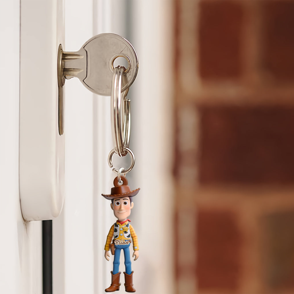You've Got A Friend In Me - Personalized Toy Story Backpack With Acrylic Charm