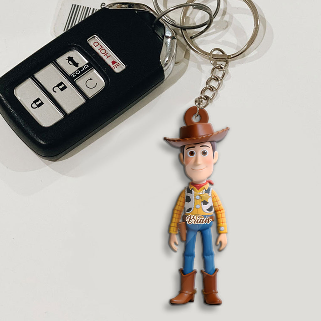 You've Got A Friend In Me - Personalized Toy Story Backpack With Acrylic Charm