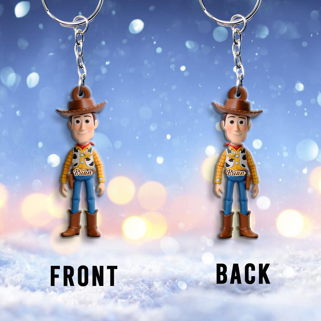 You've Got A Friend In Me - Personalized Toy Story Backpack With Acrylic Charm