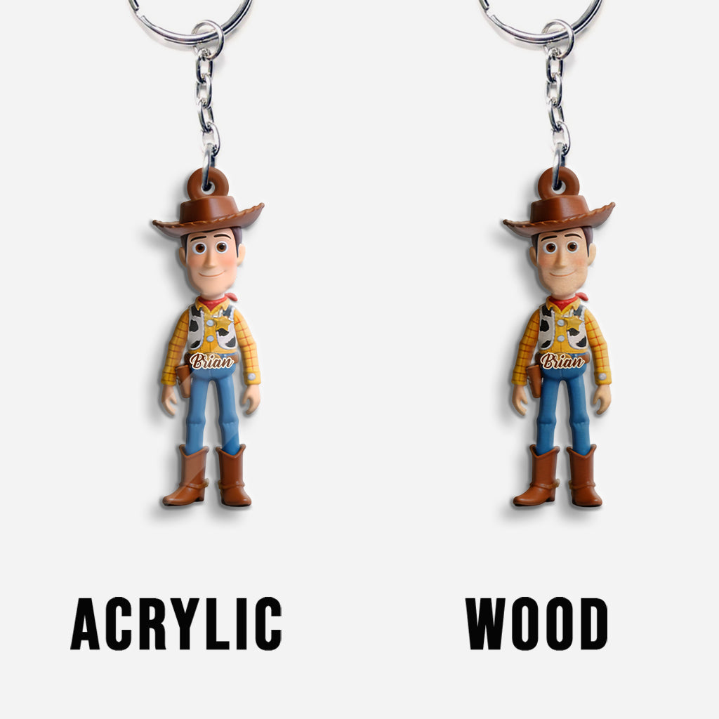 You've Got A Friend In Me - Personalized Toy Story Backpack With Acrylic Charm