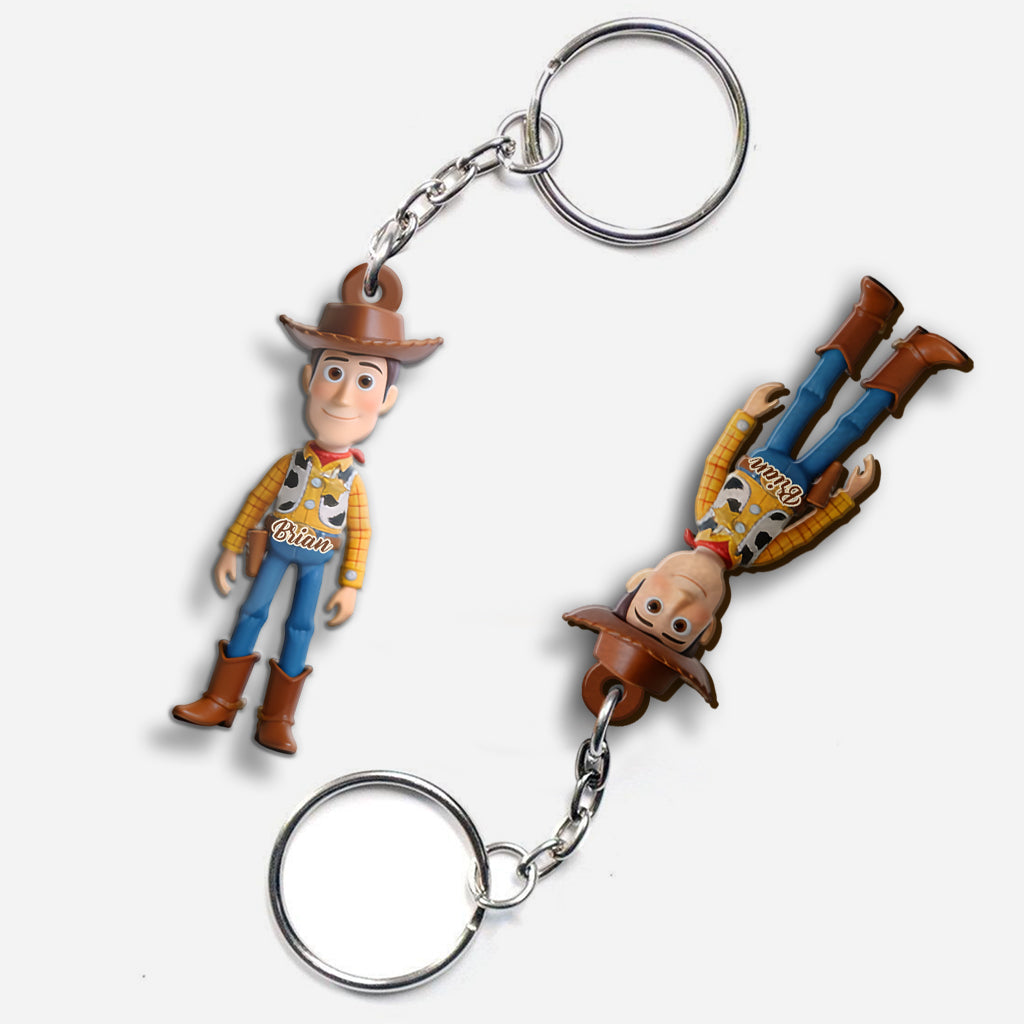You've Got A Friend In Me - Personalized Toy Story Backpack With Acrylic Charm