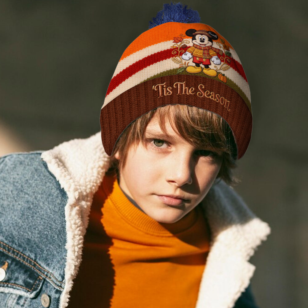 Til The Season - Personalized Mouse Beanie Hat