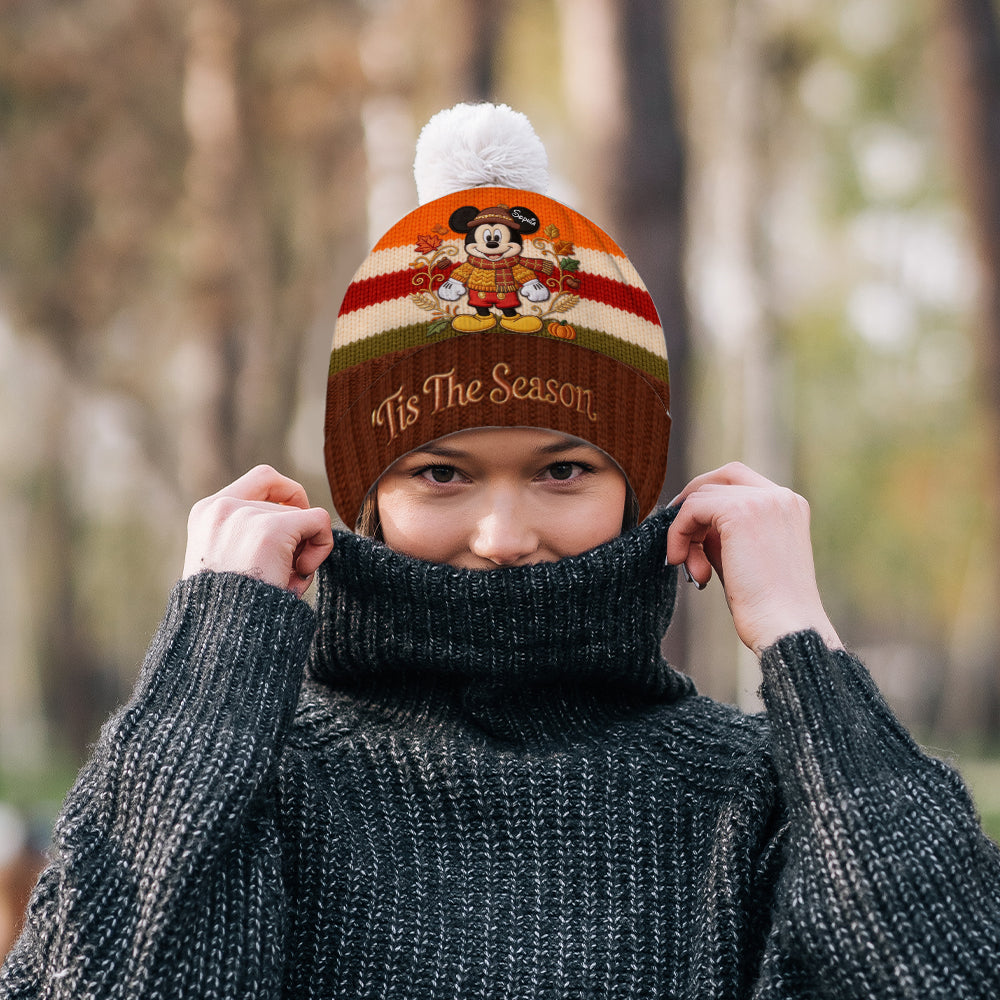 Til The Season - Personalized Mouse Beanie Hat