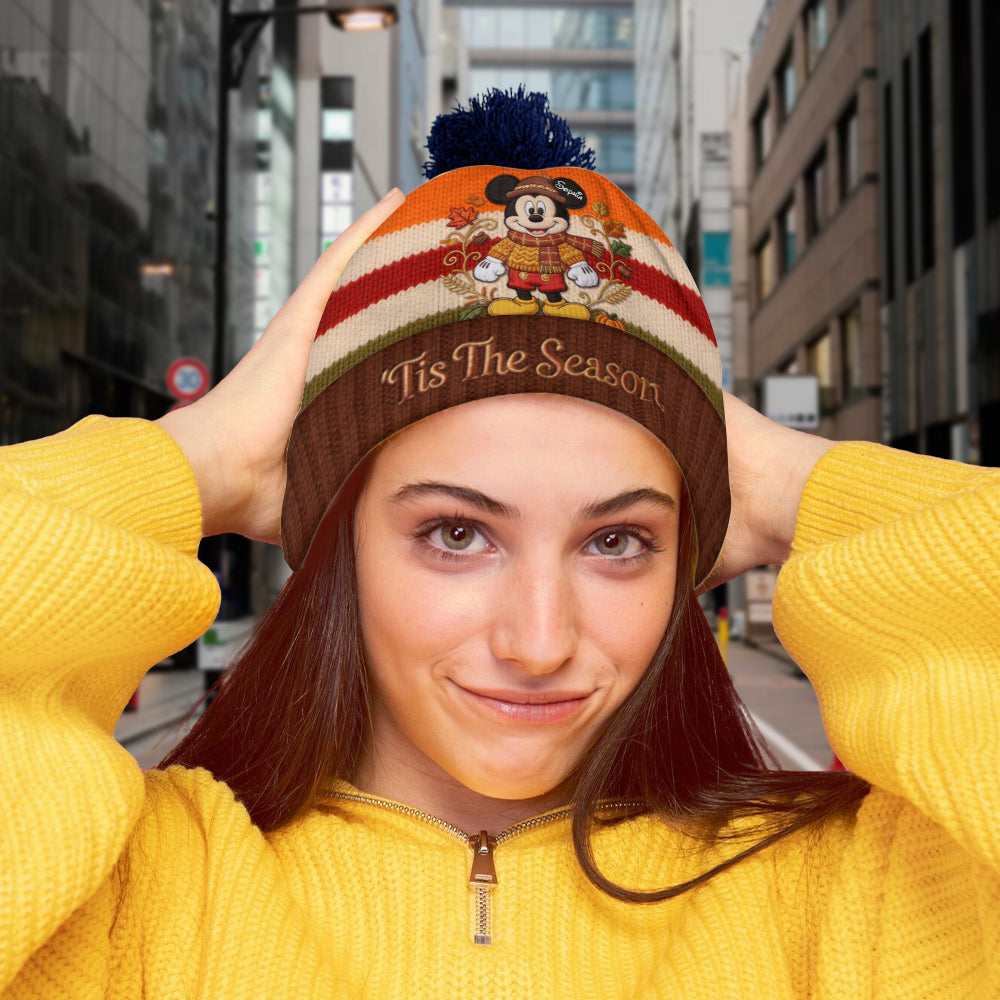 Til The Season - Personalized Mouse Beanie Hat