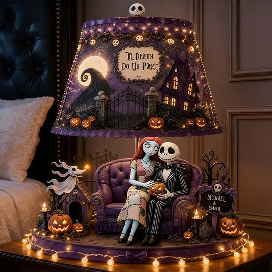 Til Death Do Us Part - Personalized Nightmare Acrylic LED Night Light