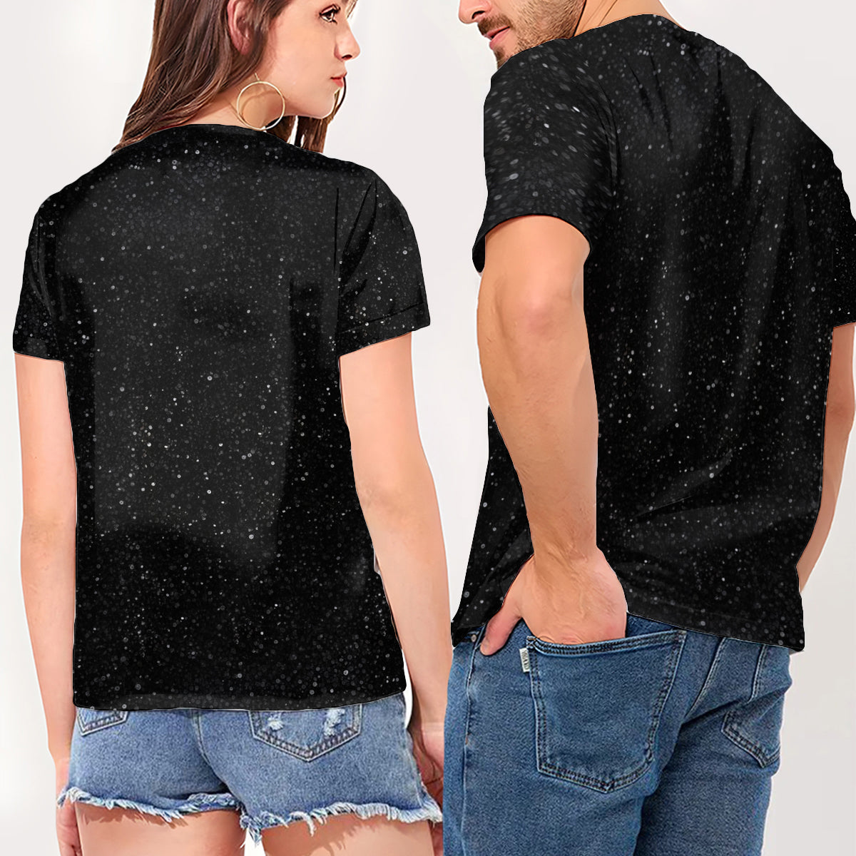 Skull Nightmare - Personalized Nightmare Fully Printed V-Neck T-Shirt