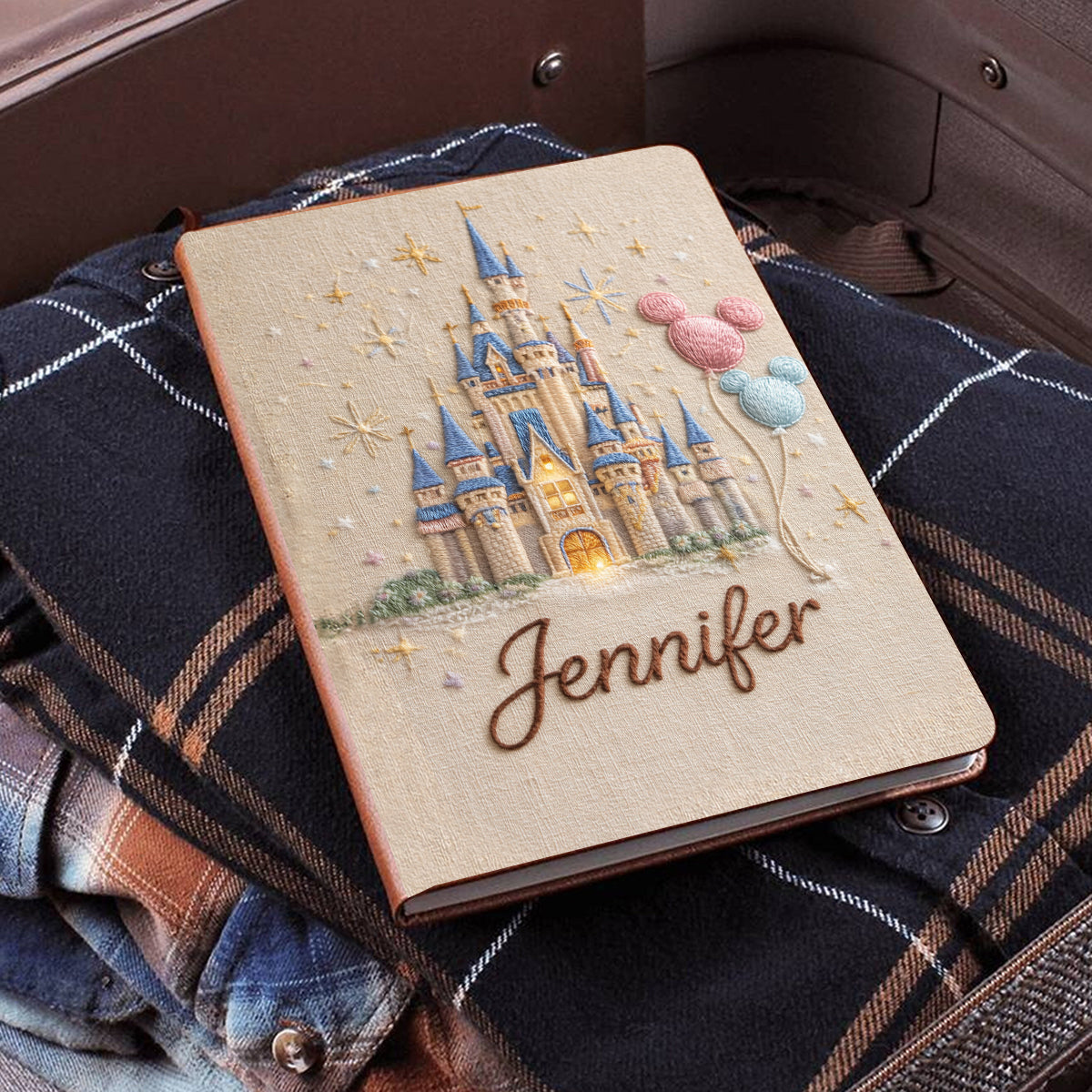 Magical Moments - Personalized Mouse Leather Journal