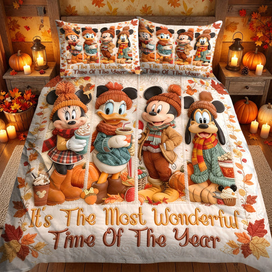 Fall Vibes - Mouse Quilt Set