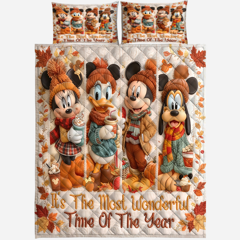 Fall Vibes - Mouse Quilt Set