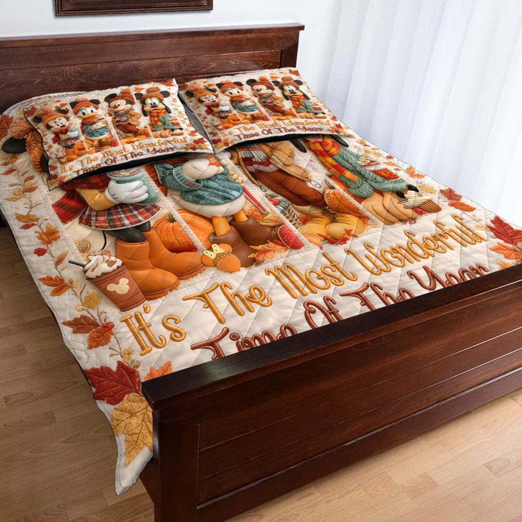 Fall Vibes - Mouse Quilt Set