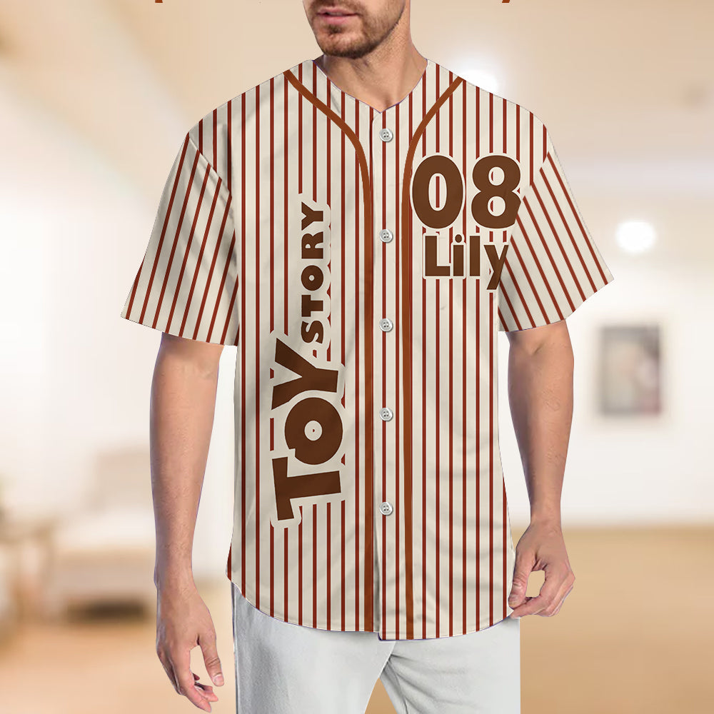 You've Got A Friend In Me - Personalized Movie For Kids Baseball Jersey
