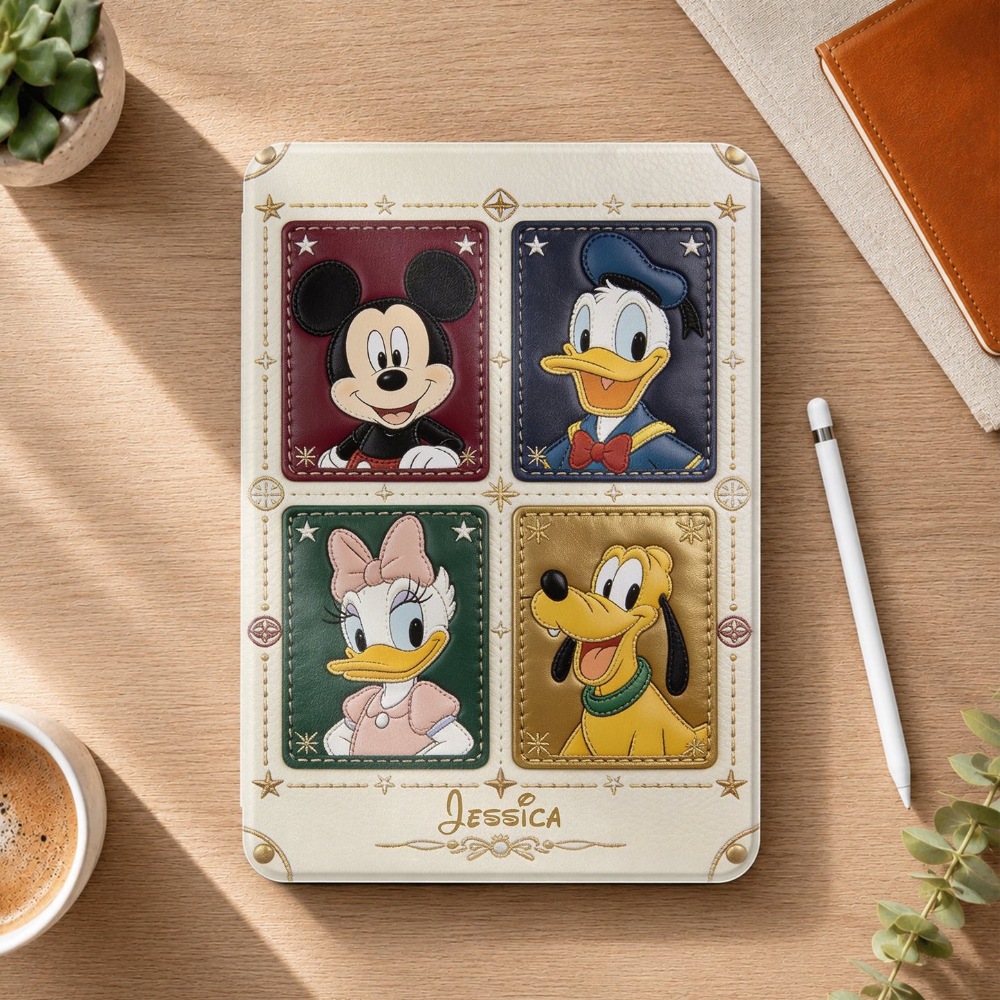 Magical Day - Personalized Mouse Tablet Cover With Pen Slot