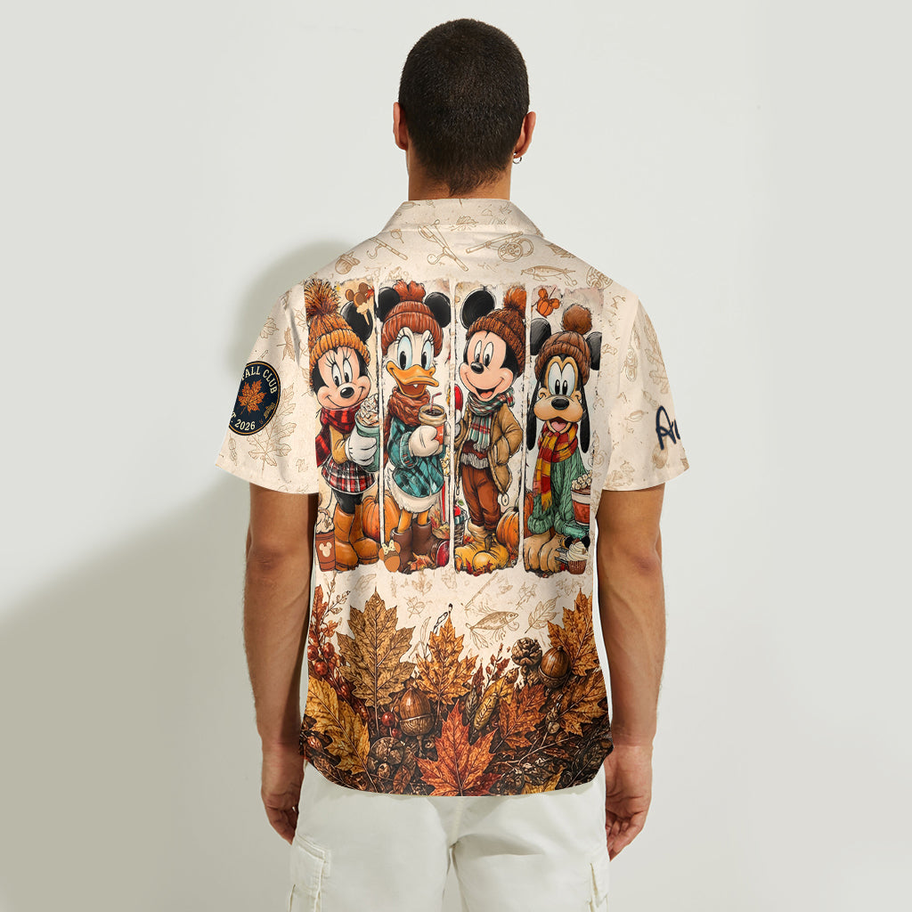 Tis The Season - Personalized Mouse Hawaiian Shirt
