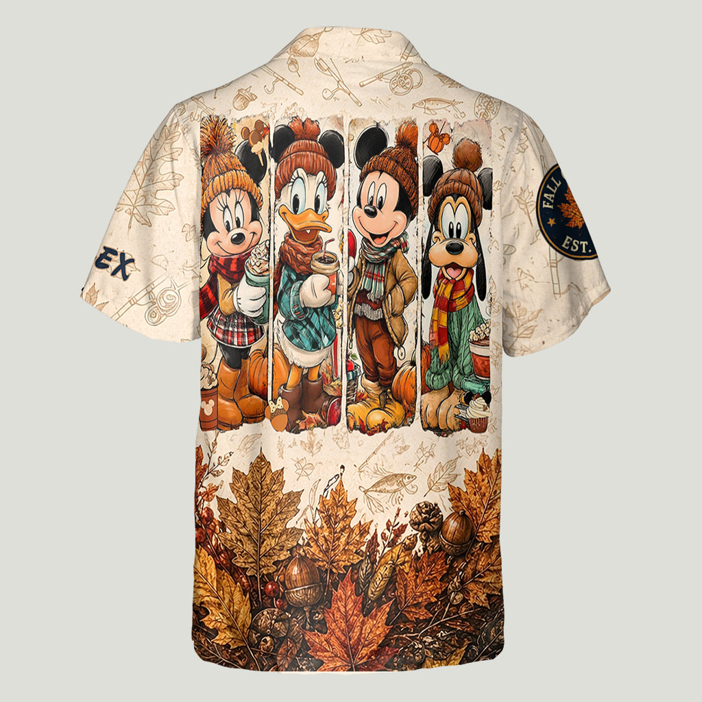 Tis The Season - Personalized Mouse Hawaiian Shirt