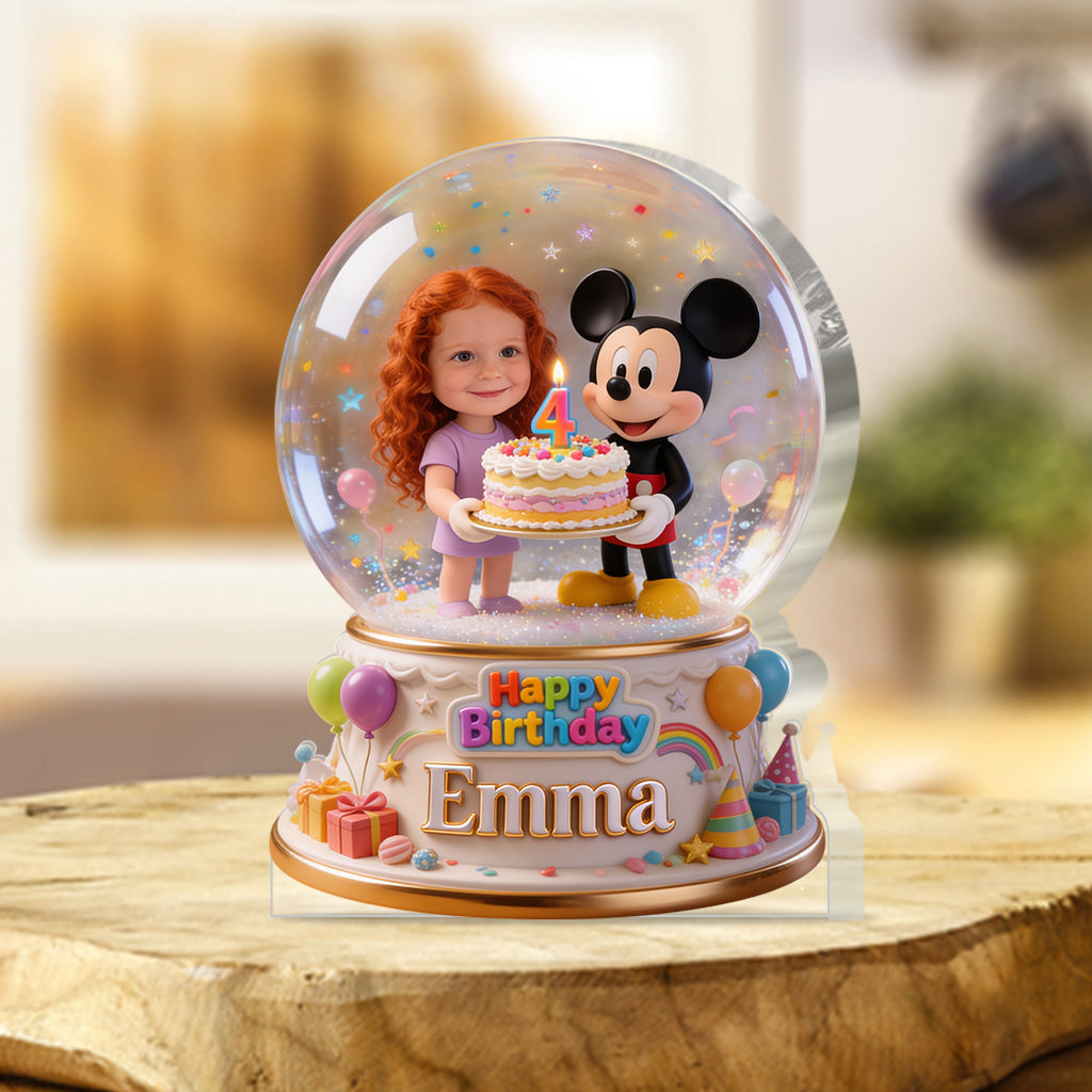 Custom Any Photo - Personalized Kid Custom Shaped Acrylic Plaque