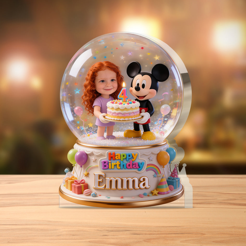 Custom Any Photo - Personalized Kid Custom Shaped Acrylic Plaque