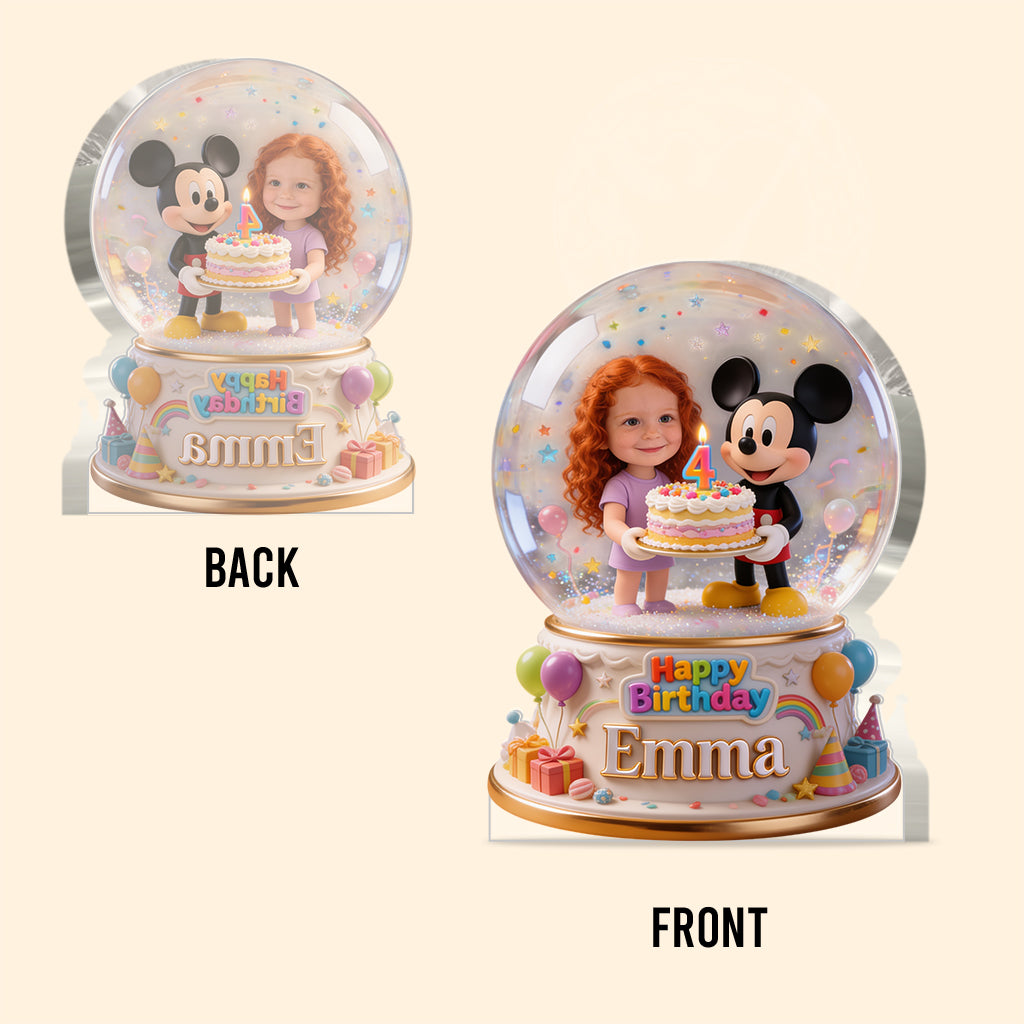Custom Any Photo - Personalized Kid Custom Shaped Acrylic Plaque