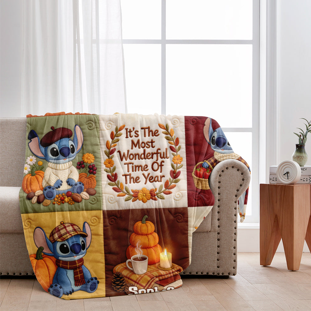 It's The Most Beautiful Of The Year - Personalized Ohana Blanket