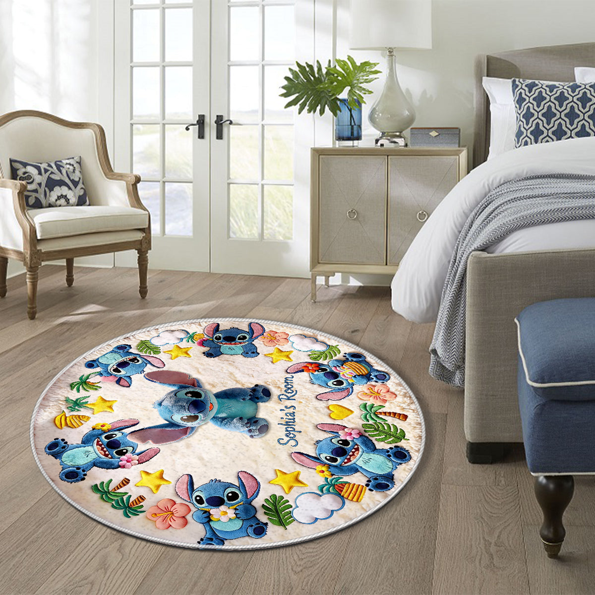 Ohand Means Family - Personalized Ohana Non-Slip Tufted Rug