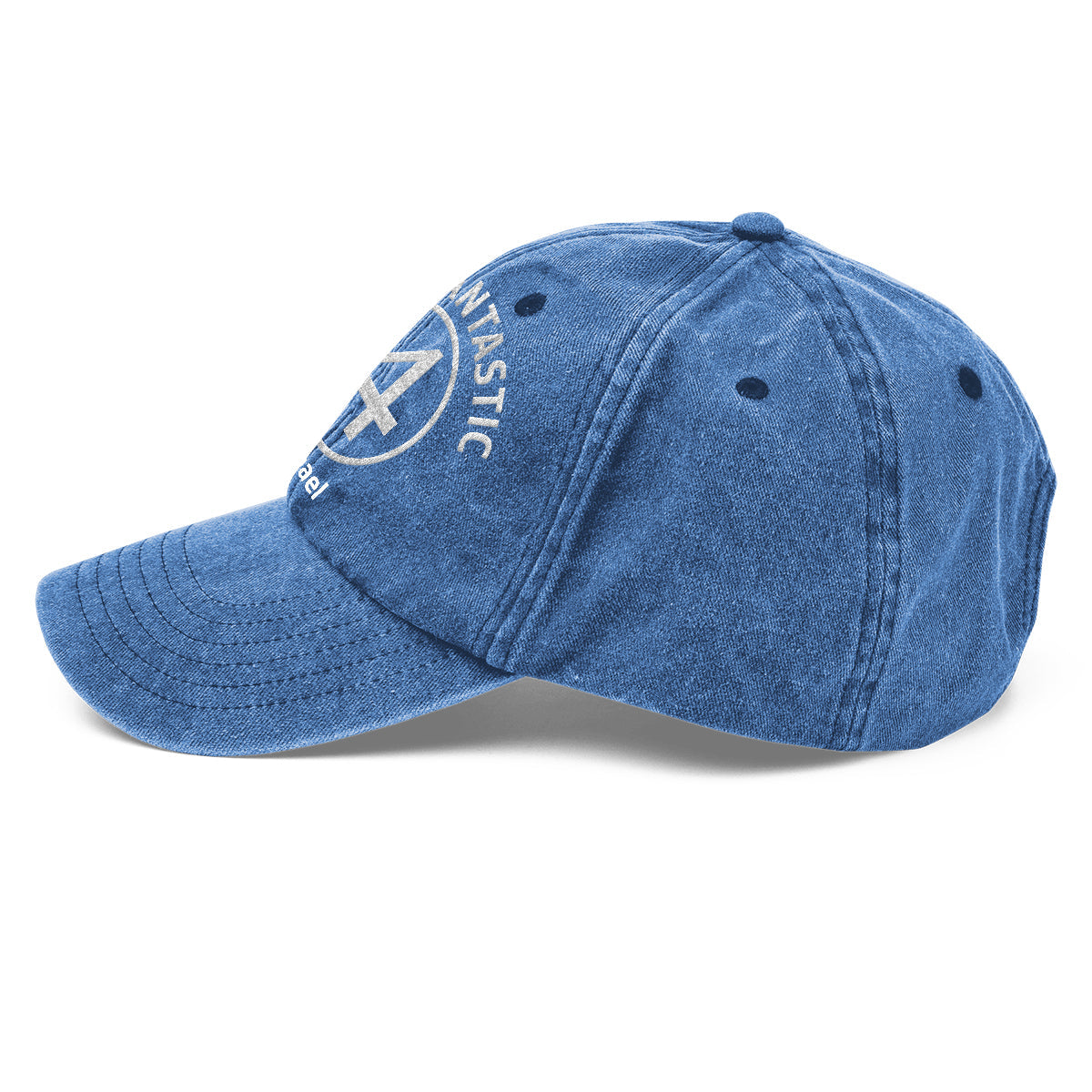 The Fantastic - Personalized Marvelous Universe Washed Denim Cap