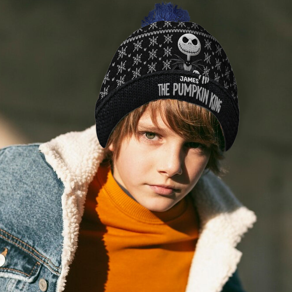 From Our First Kiss Till Our Last Breath - Personalized Nightmare Beanie Hat