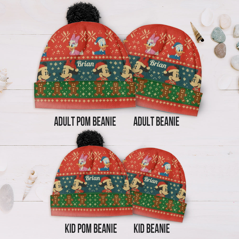 Cartoon Magical Mouse Characters - Personalized Mouse Beanie Hat
