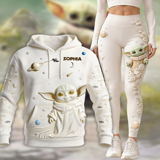 The Galaxy - Personalized The Force Hoodie and Leggings