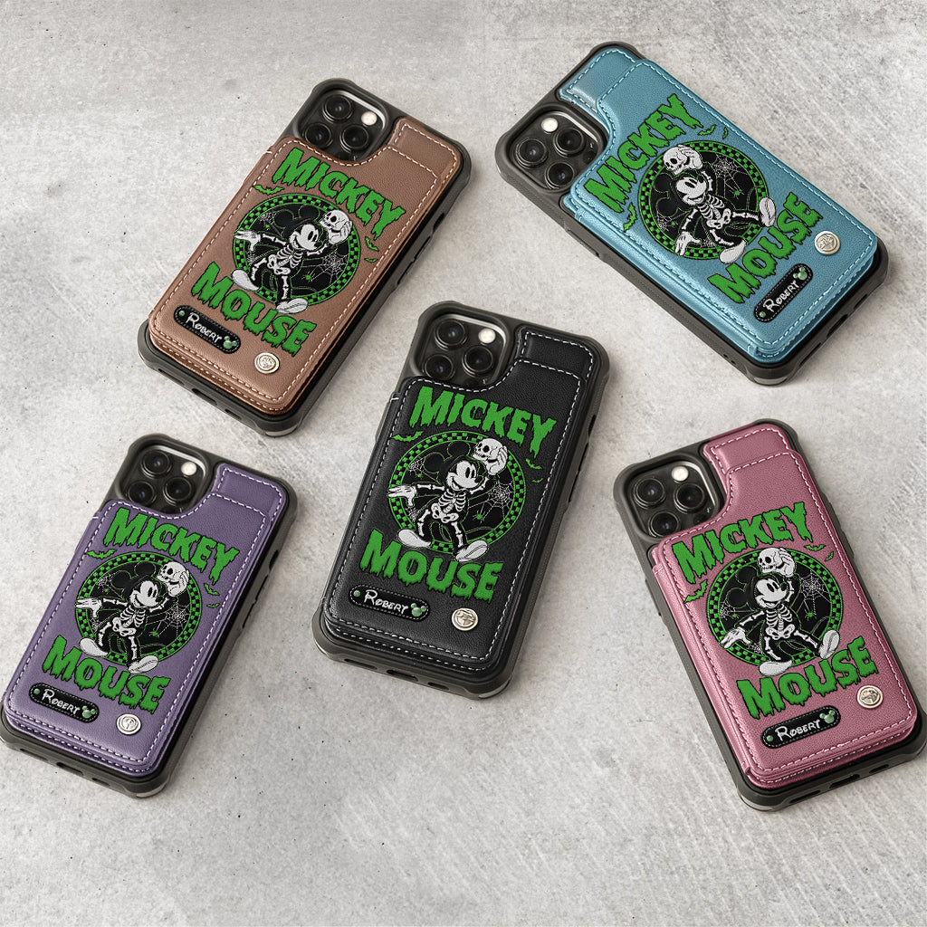 No So Scary Party - Personalized Mouse Wallet Phone Case