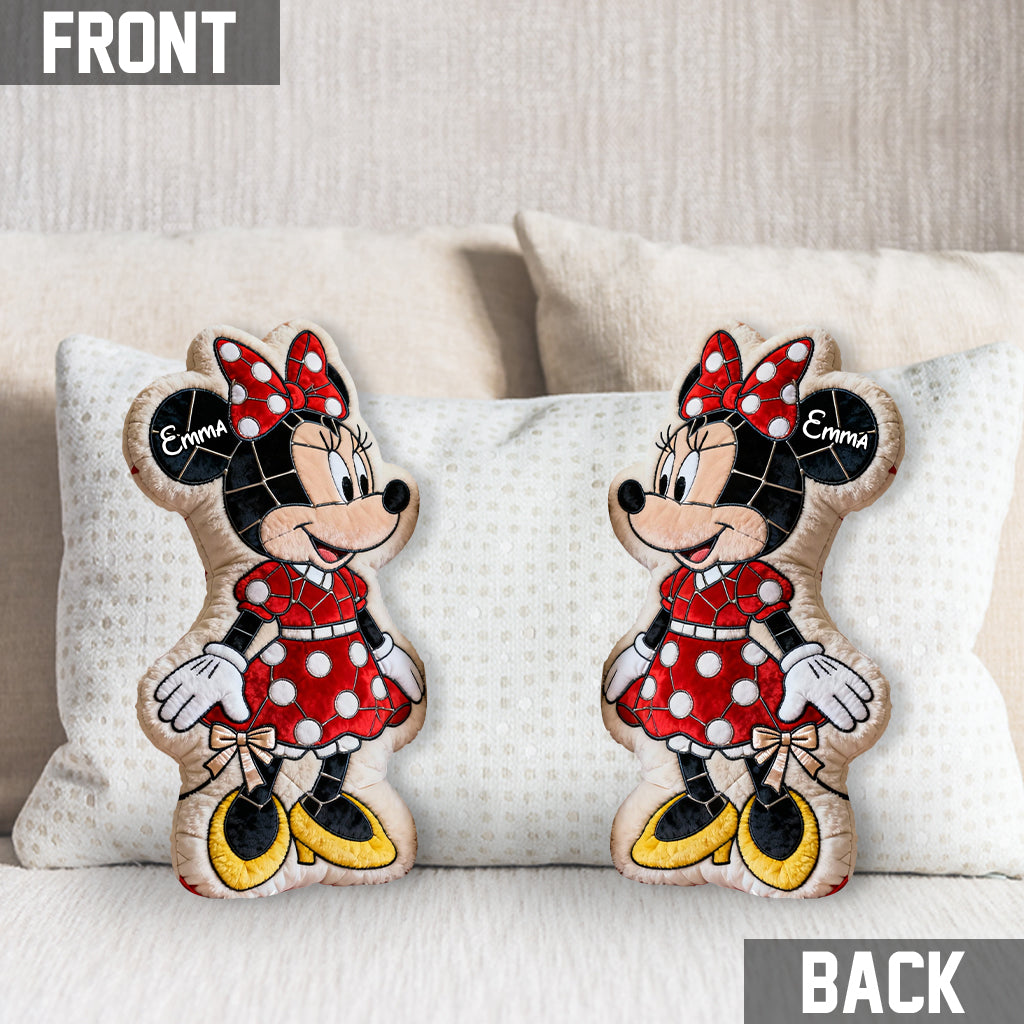 You & Me We Got This - Personalized Mouse Shaped Pillow