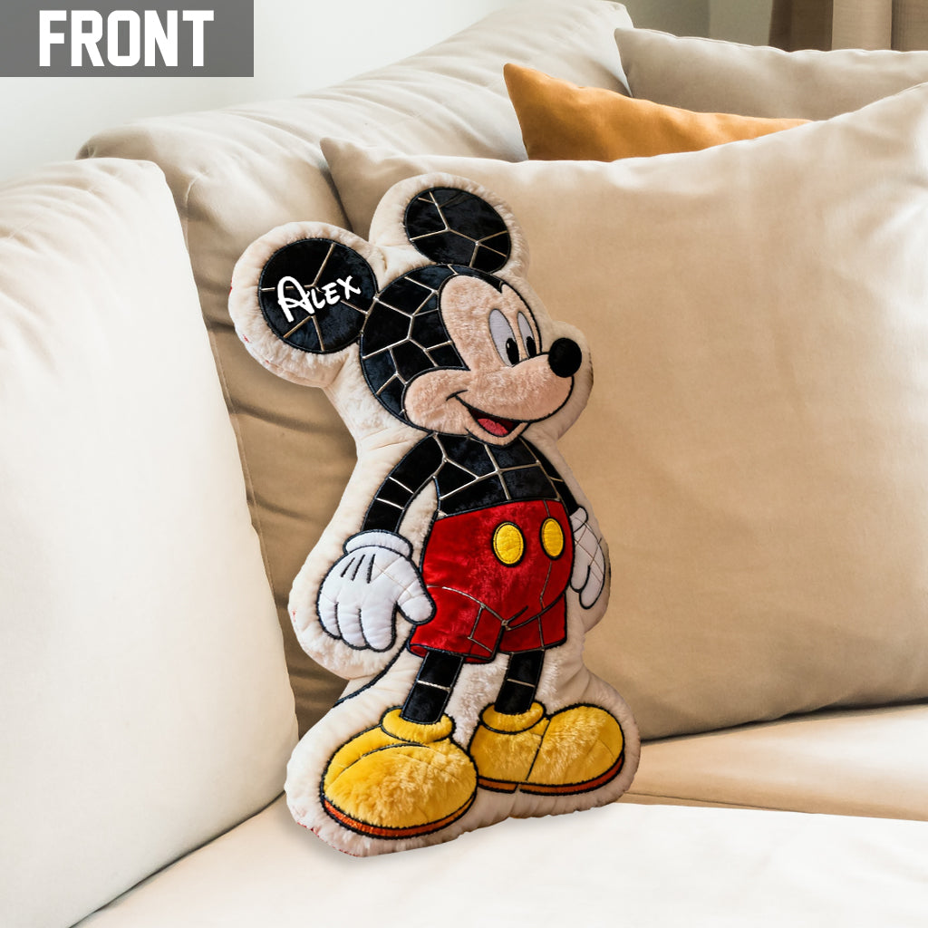 You & Me We Got This - Personalized Mouse Shaped Pillow