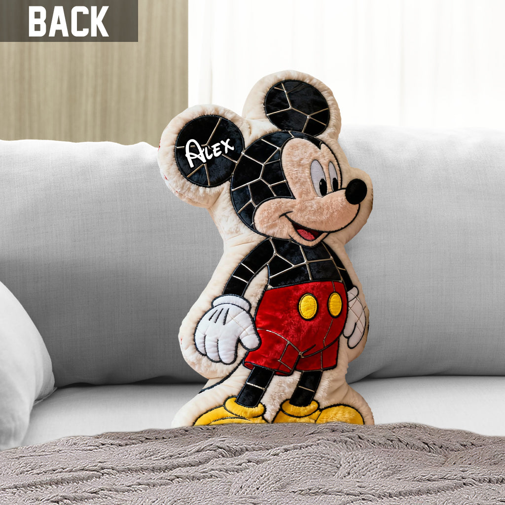 You & Me We Got This - Personalized Mouse Shaped Pillow