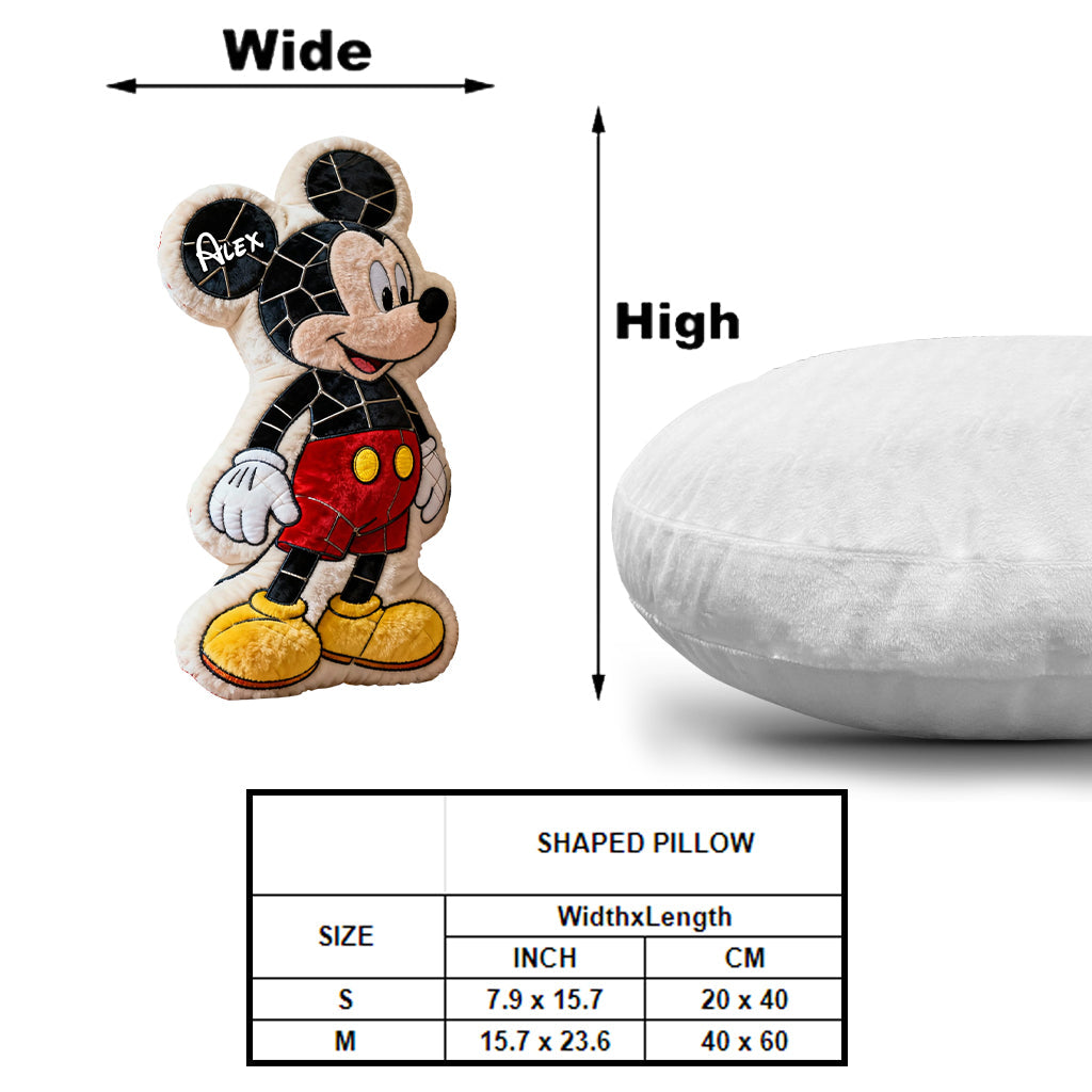 You & Me We Got This - Personalized Mouse Shaped Pillow