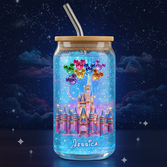 Magical Castle - Personalized Mouse Can Glass