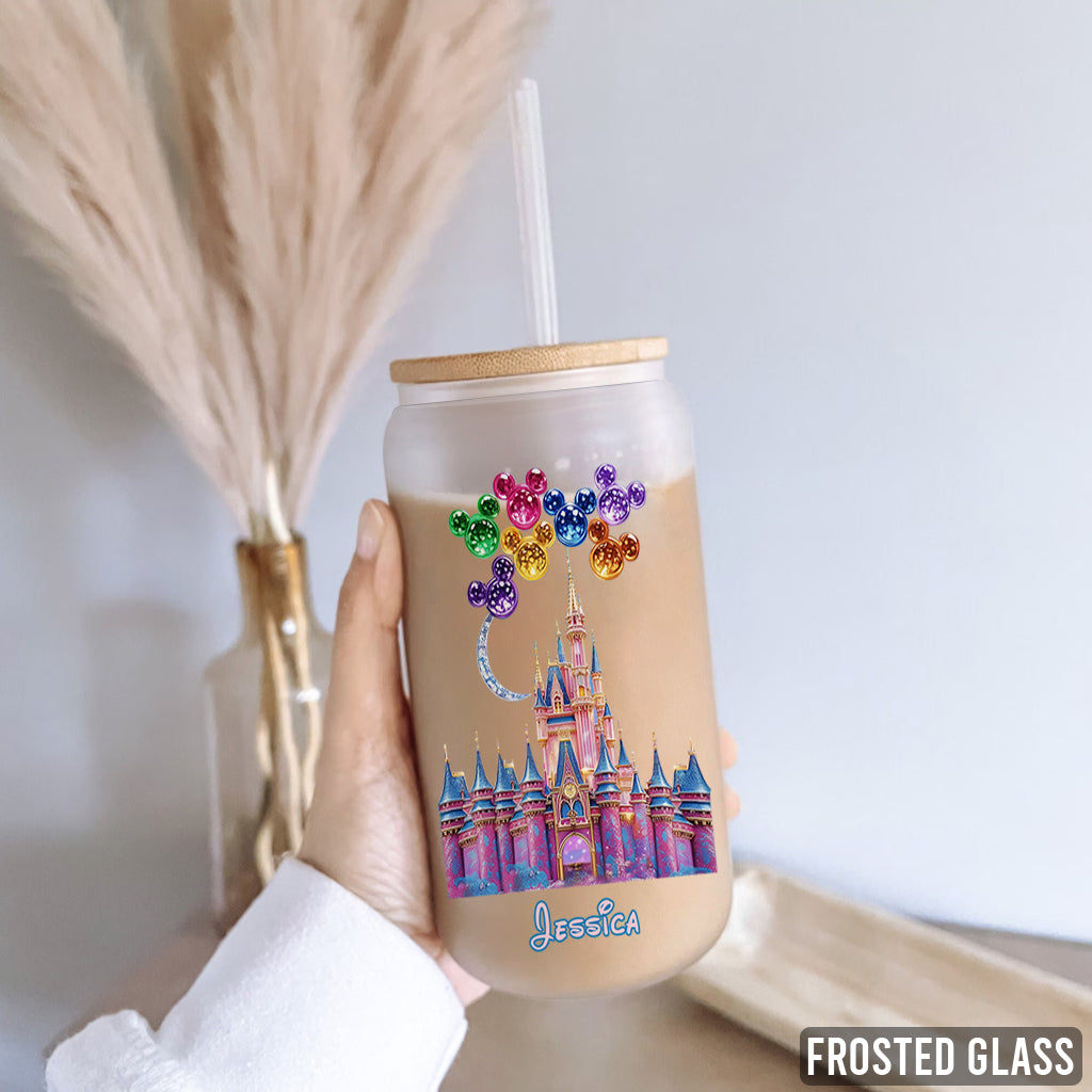 Magical Castle - Personalized Mouse Can Glass