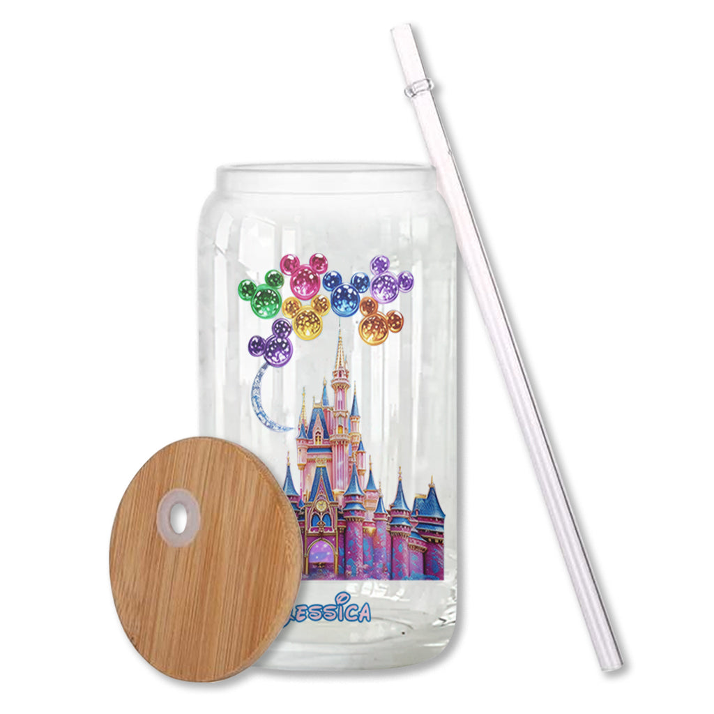 Magical Castle - Personalized Mouse Can Glass