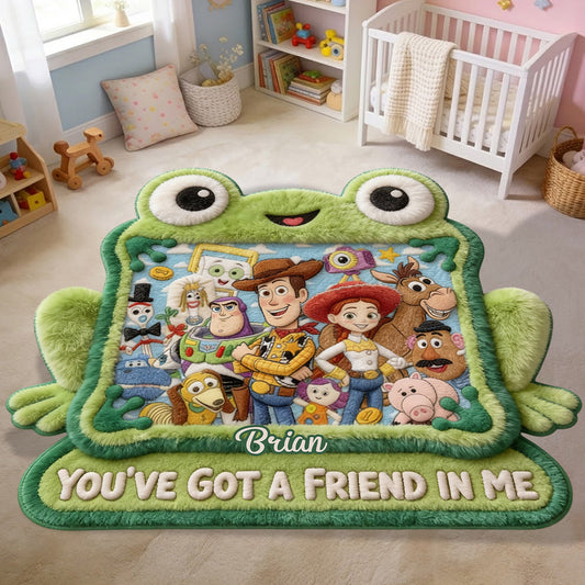You've Got A Friend In Me - Personalized Movie For Kids Non-Slip Tufted Rug