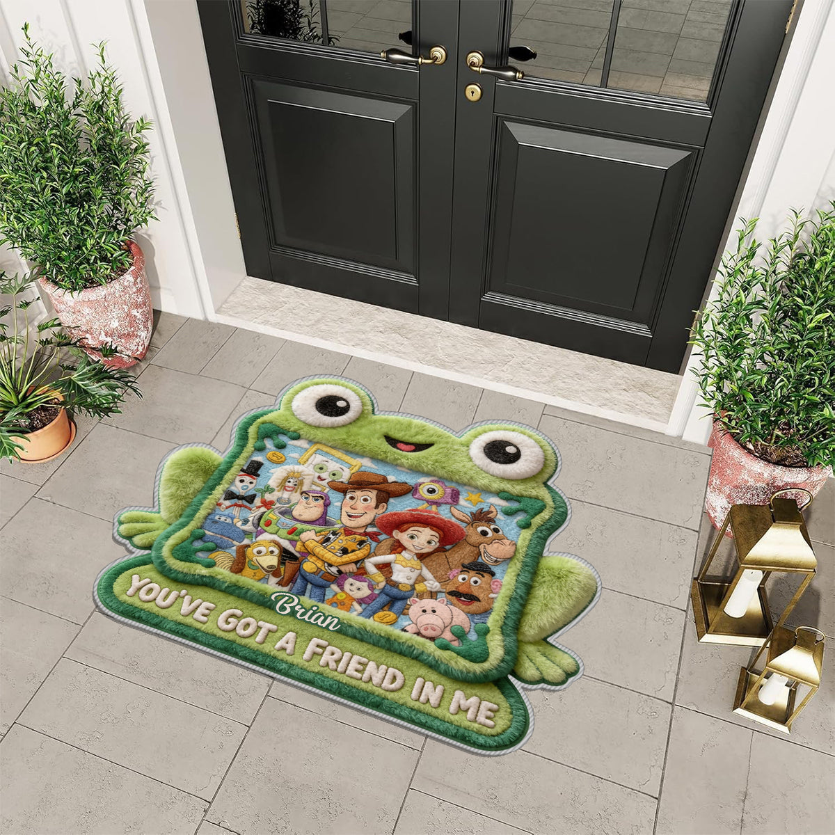 You've Got A Friend In Me - Personalized Movie For Kids Non-Slip Tufted Rug