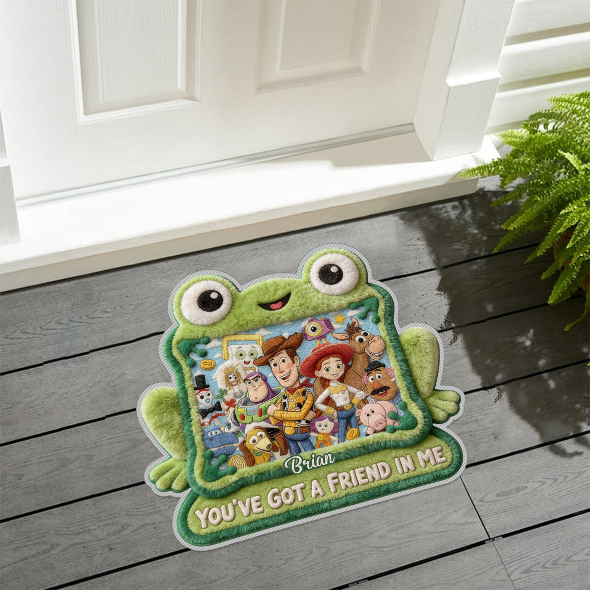 You've Got A Friend In Me - Personalized Movie For Kids Non-Slip Tufted Rug