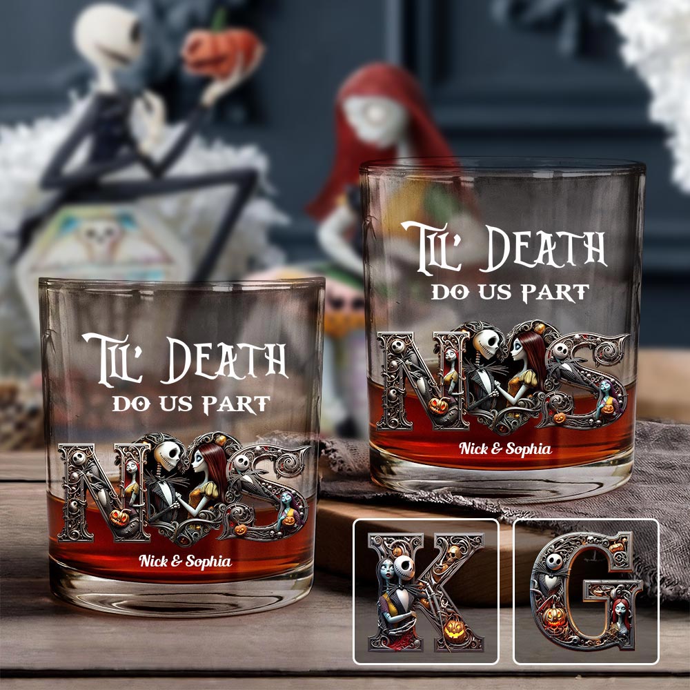 From Our First Kiss - Personalized Nightmare Whiskey Glass