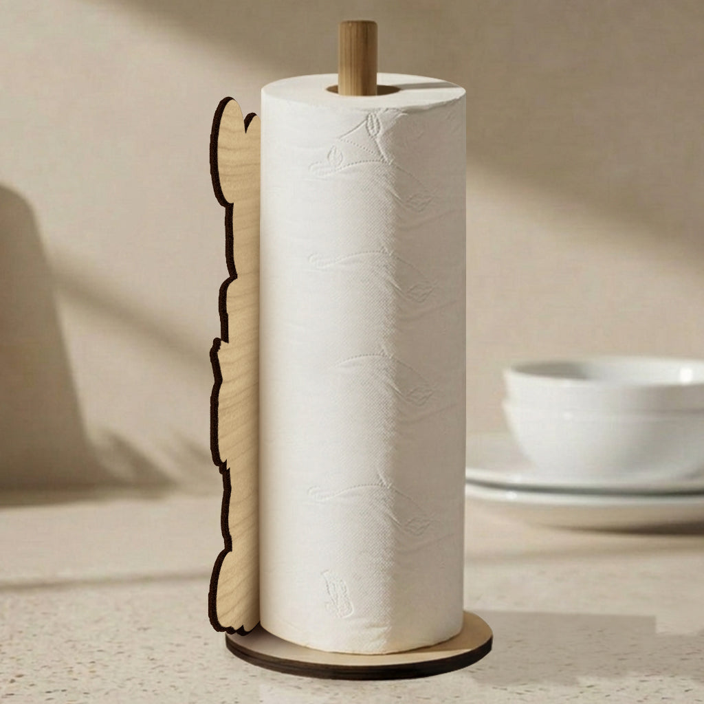 Cartoon Mouse Lovers Gift - Personalized Mouse Paper Towel Stand