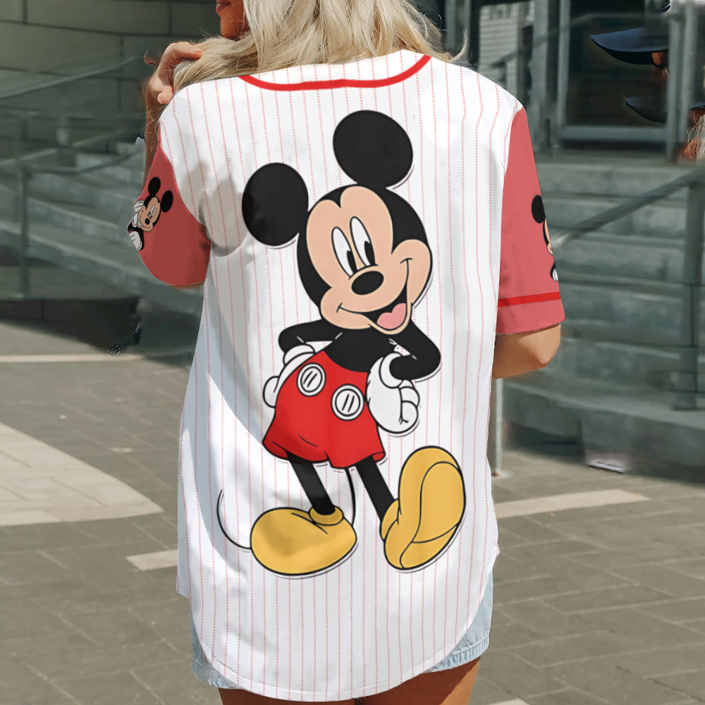 Magic Season - Personalized Mouse Baseball Jersey