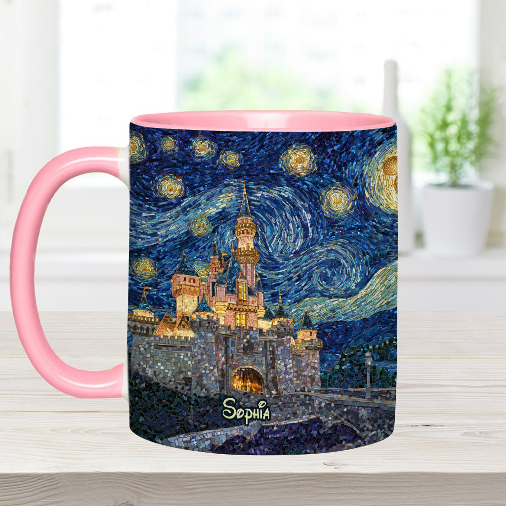 Magical Castle - Personalized Mouse Accent Mug