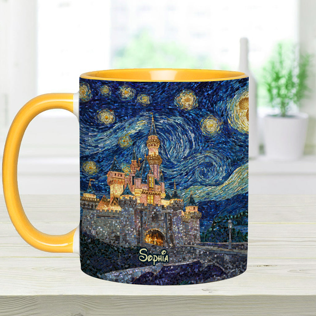 Magical Castle - Personalized Mouse Accent Mug