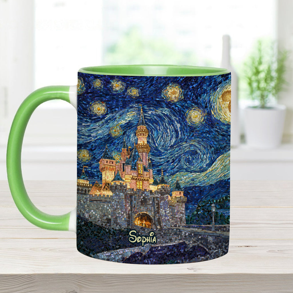 Magical Castle - Personalized Mouse Accent Mug