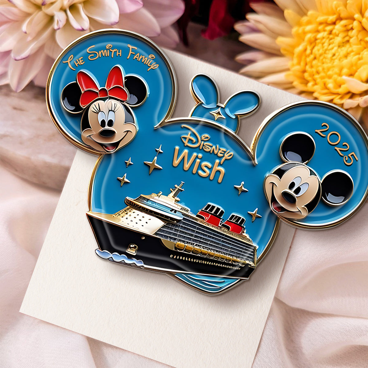 Magical Family Cruise Trip - Personalized Mouse Pin