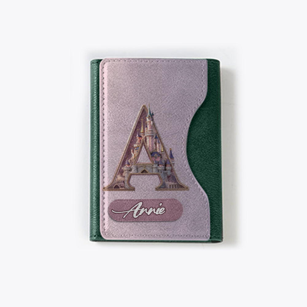 Magical Castle Custom Letter Alphabet - Personalized Mouse Magsafe Wallet