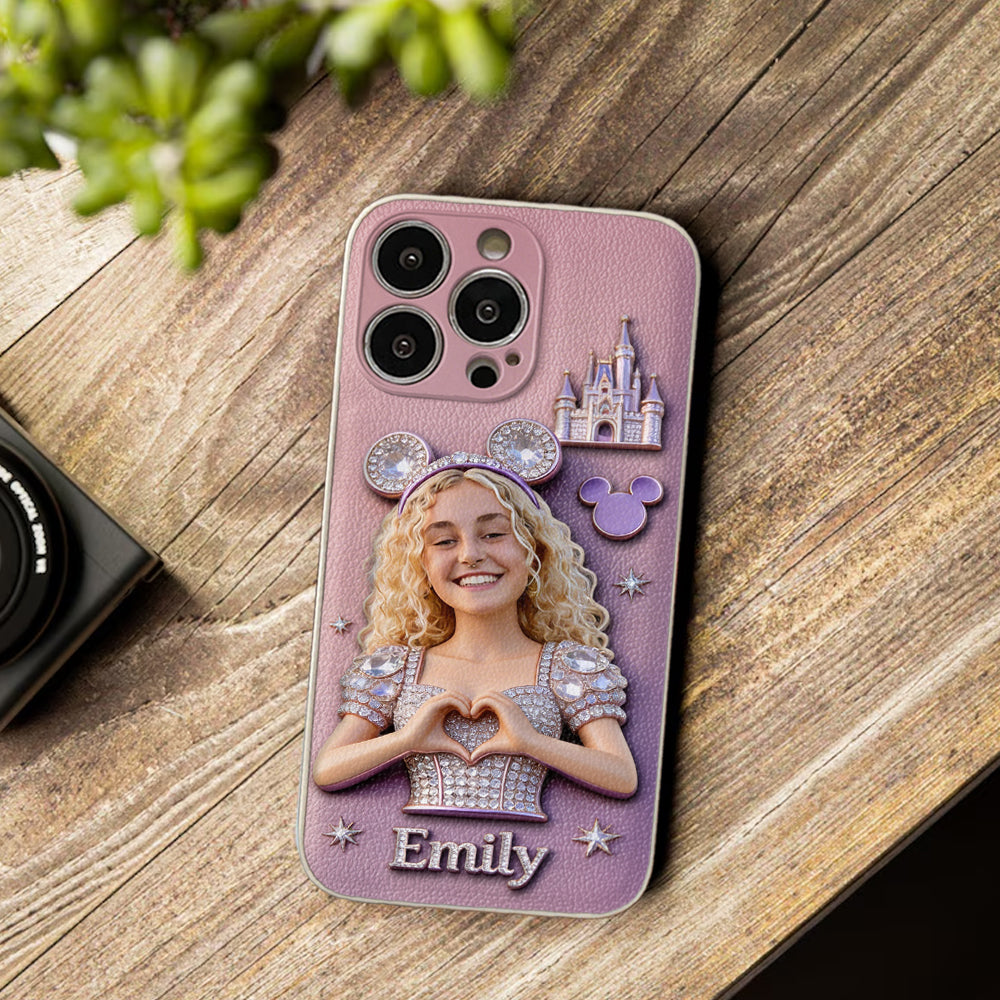 Friends - Personalized Dream Trip 3D Embossed Leather Phone Case