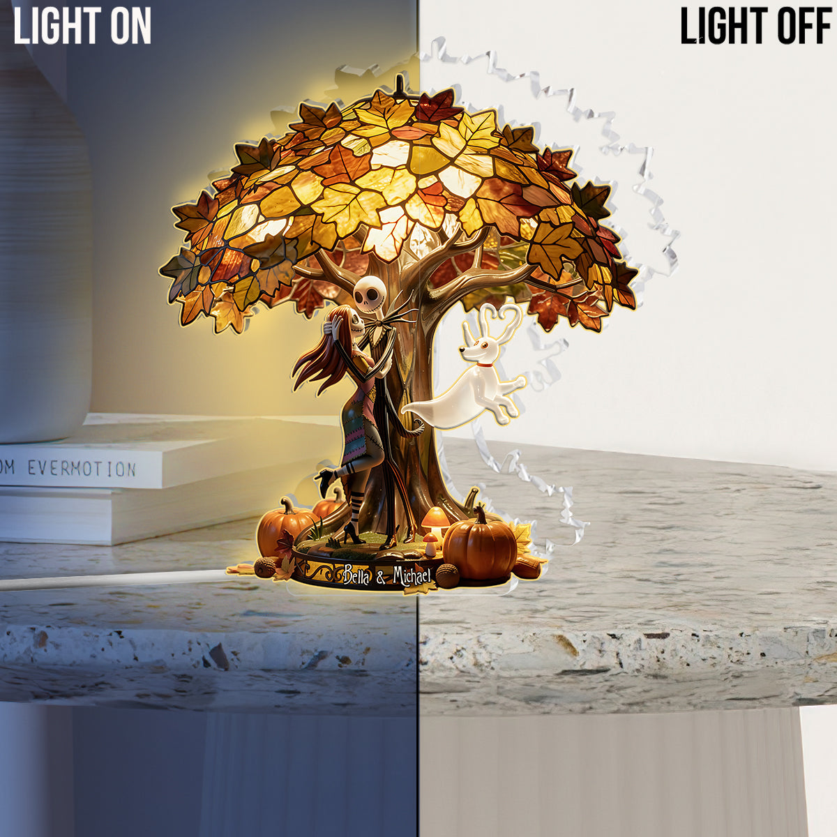You & Me We Got This - Personalized Nightmare Acrylic LED Night Light