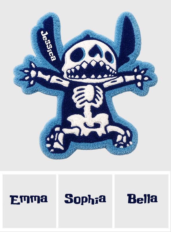 Spooky Ohana - Personalized Ohana Non-Slip Tufted Rug