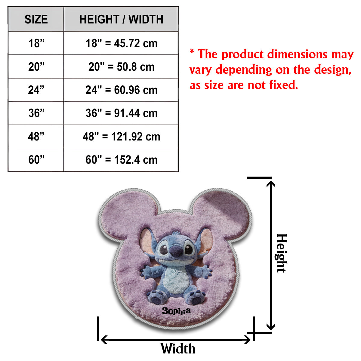 Ohana - Personalized Ohana Non-Slip Tufted Rug